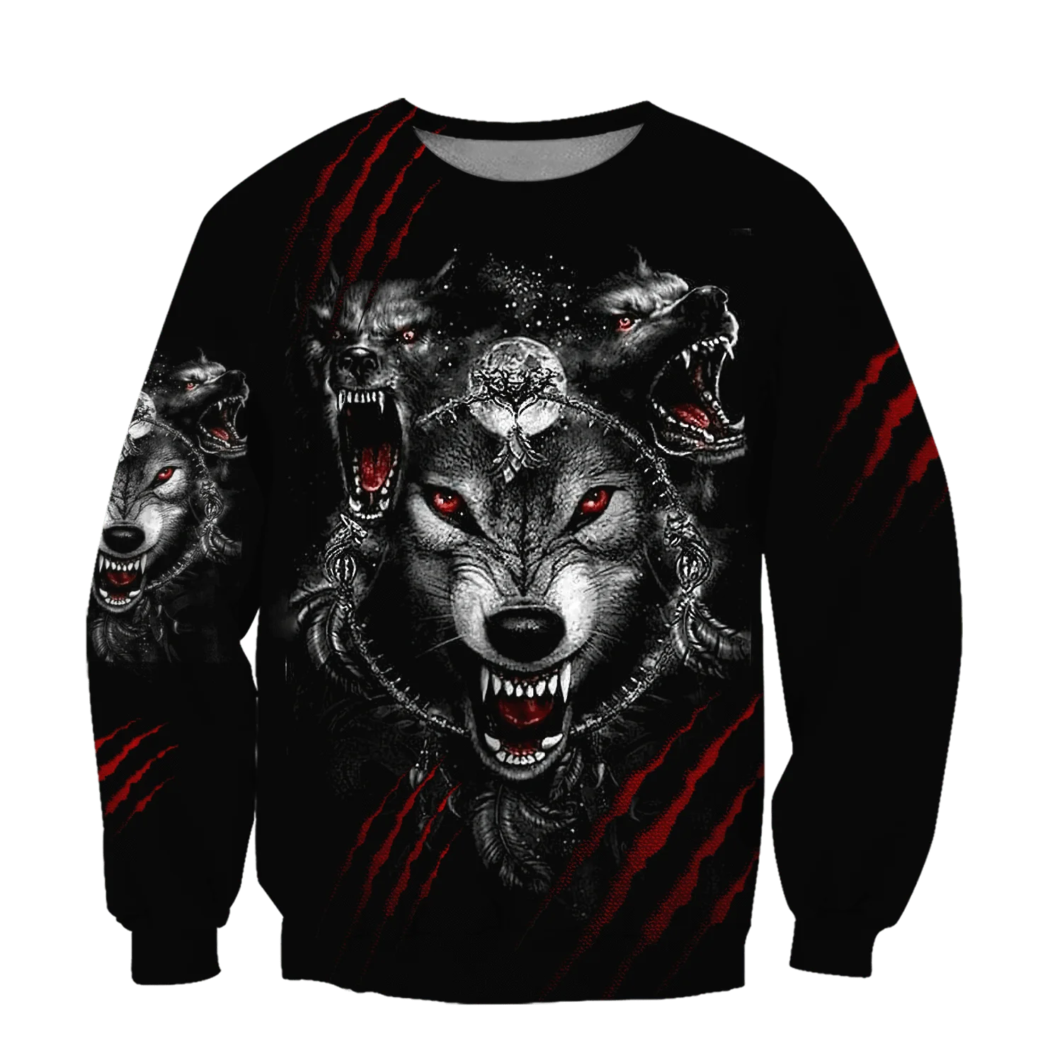 

Black Elegent Wolf Animal 3D All Print Size XS-7XL Hoodie Man Women Harajuku Outwear Zipper Pullover Sweatshirt Casual Unisex