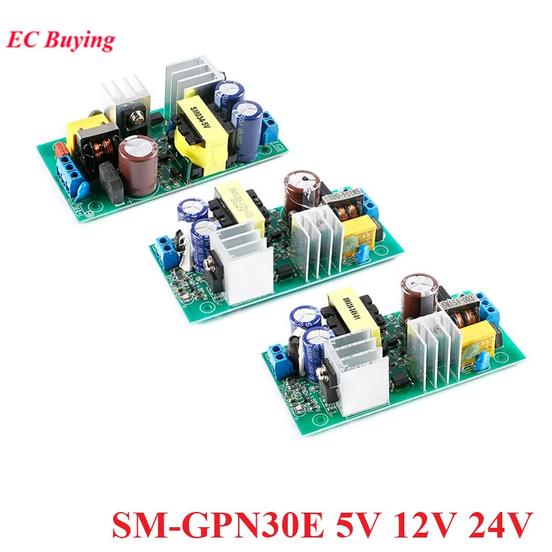 GPN30E AC DC 220V 5V 12V 24V 36W Встроенный изолированный коммутации Питание модуля AC/DC