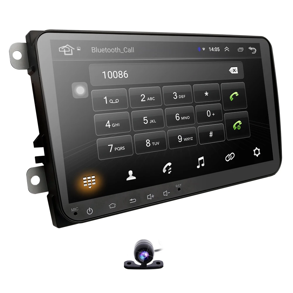 Android 9,0 " 2din автомобильный DVD для POLO GOLF 5 6 POLO PASSAT B6 CC TIGUAN TOURAN EOS SHARAN SCIROCCO CADDY с 4G gps Navi