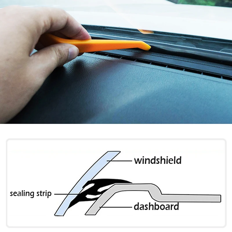 Автомобильные наклейки приборной панели уплотнительные полоски товары для Mazda