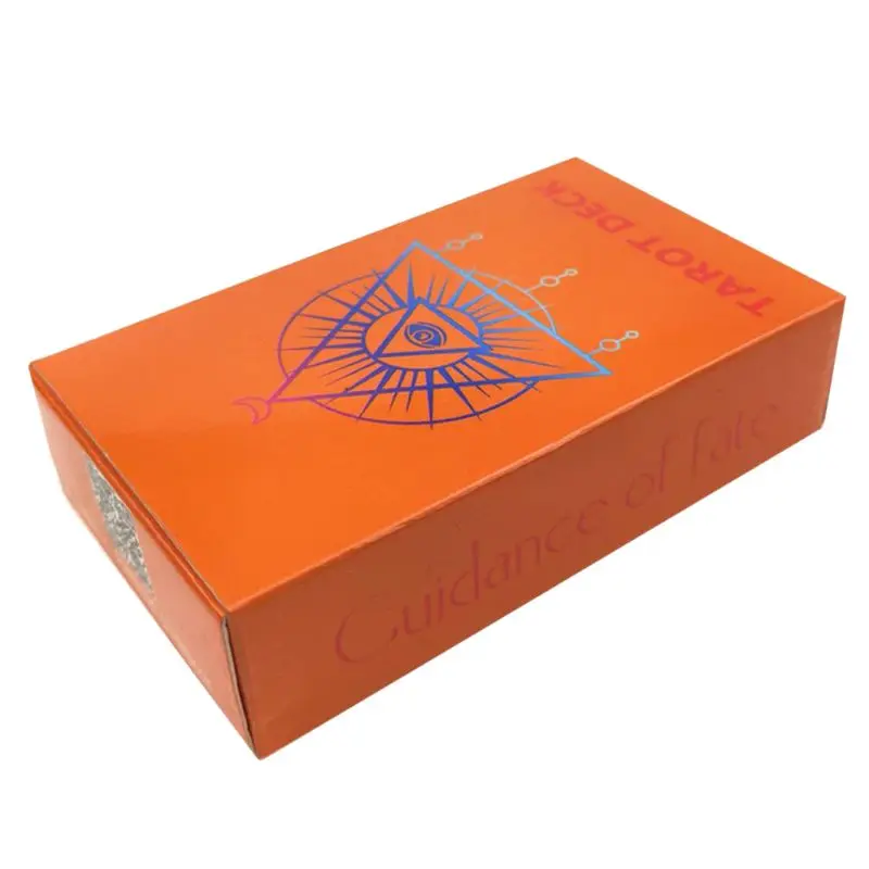 

Easy Tarot 78 Cards Deck Guidance of Fate Mysterious English Oracle Card Divination Family Party Board Game
