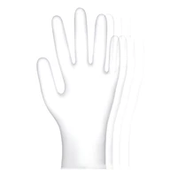 100pcsbox disposable vinyl transparent gloves kitchen dishwash household garden cleaning gloves tb sale