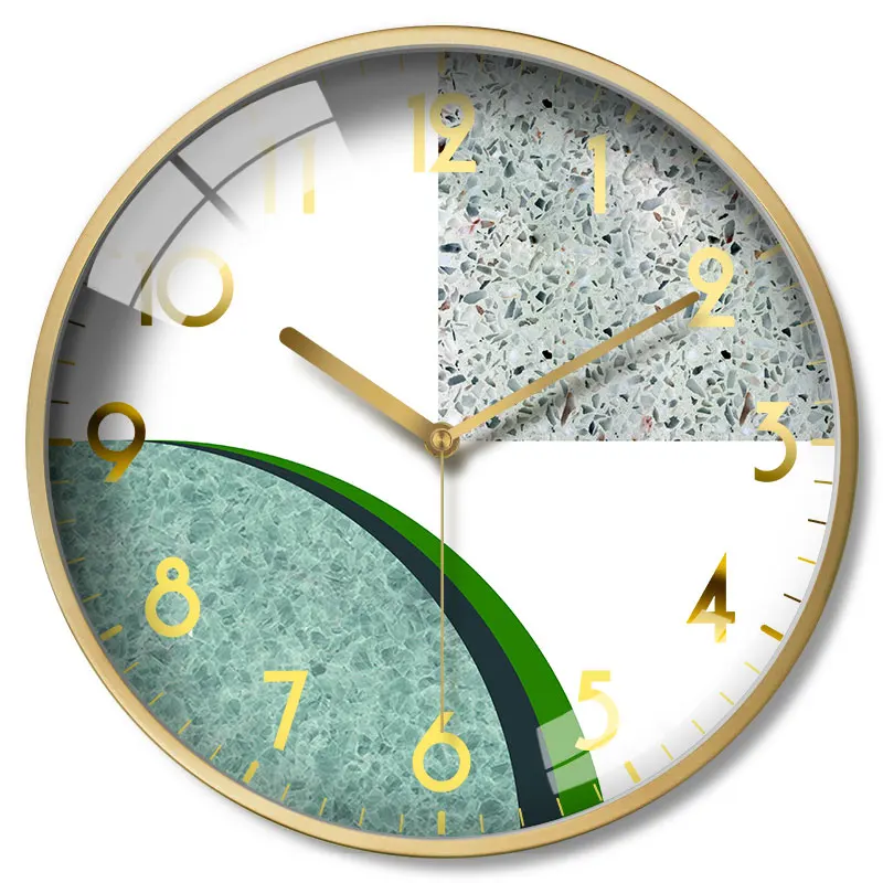 3d металлические настенные часы современный дизайн цифровые гостиная креативные