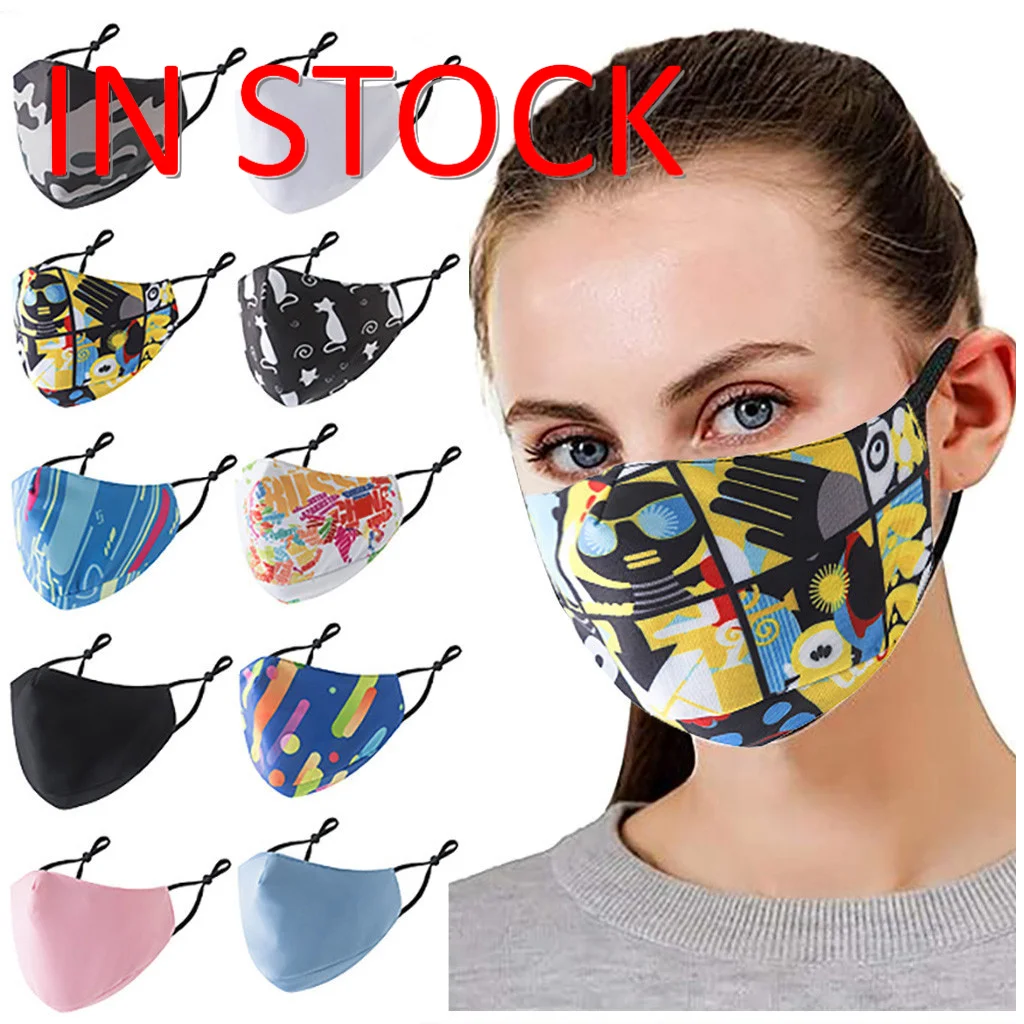 Маска с мультяшным рисунком забавная противозагрязняющая маска PM2.5 пылезащитный