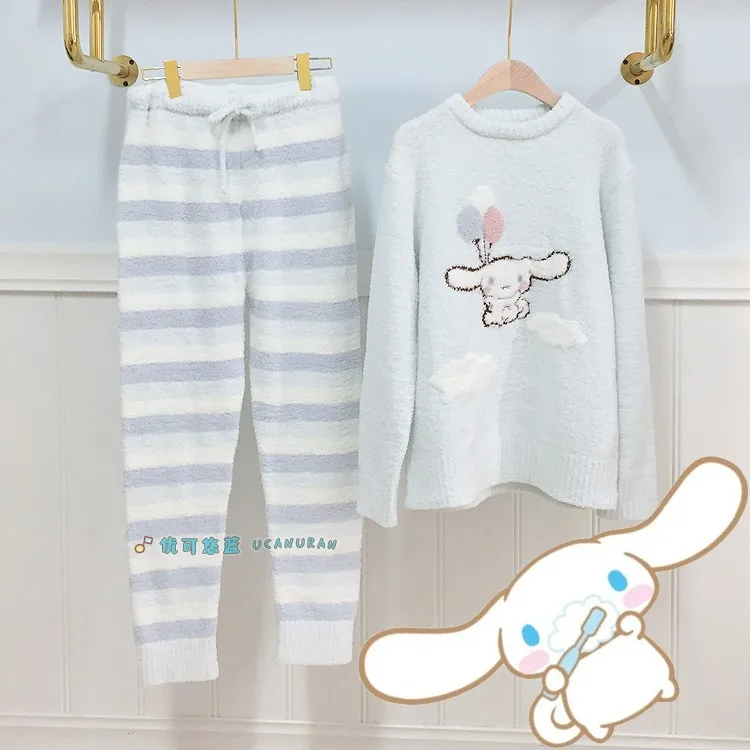 Японский зимний свитер GP оригинальная творческая работа с собакой cinnamonroll