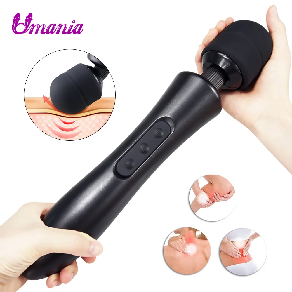 Новый мощный массажер волшебная палочка большая AV вибратор для женщин массаж