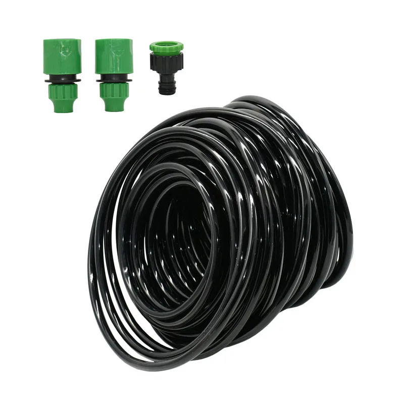 50m/100m 3/8 Inch Garden Hose Flexible 8/11 Expandable Garden Water Pipe Greenhouse Irrigation Watering Pipe