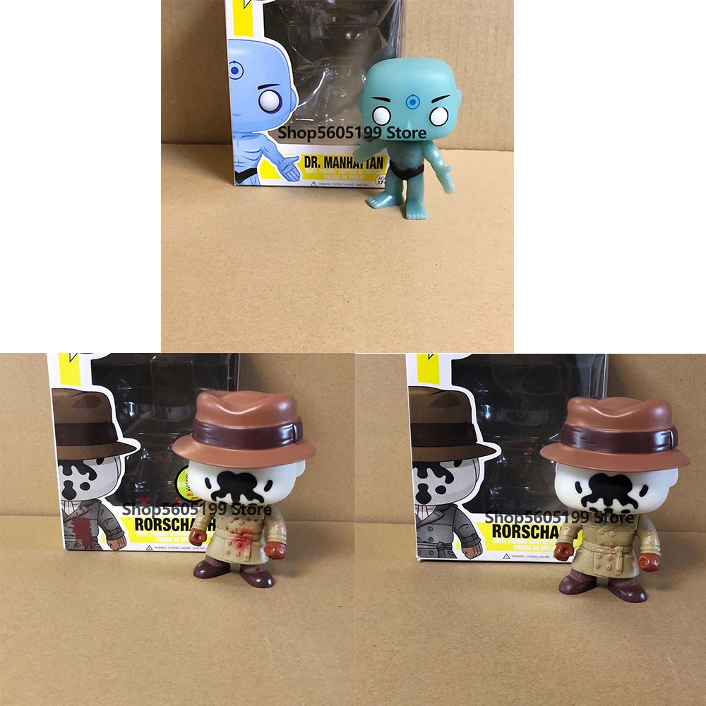 

POP WATCHMEN RORSCHACH DR.MANHATTAN with box Action Figure Model toys for chlidren
