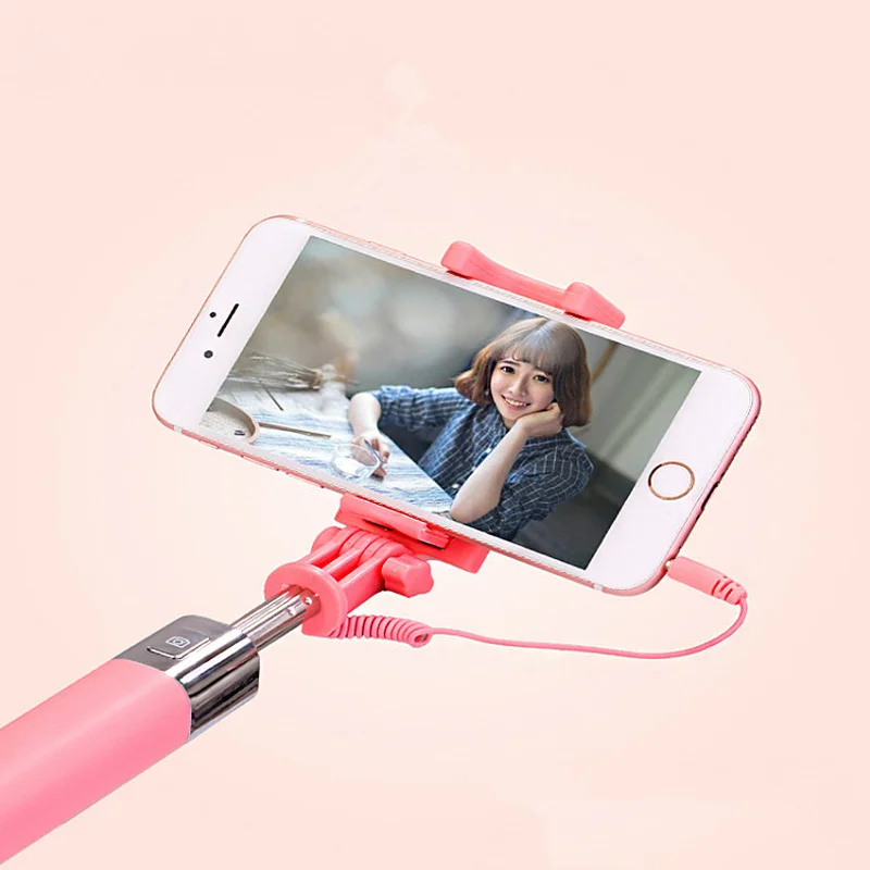 Универсальная мини селфи-Палка с зеркалом вращающаяся на 360 градусов складная