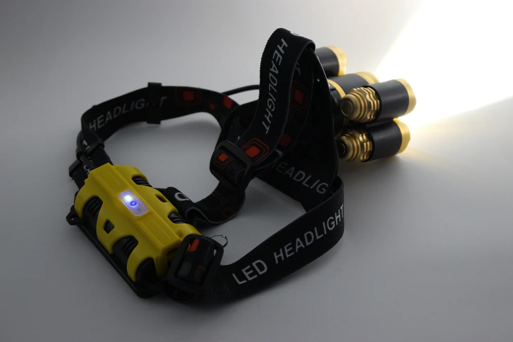 Фонарь налобный светодиодный 18650 лм 4 режима|led headlamp|head light torchhead |