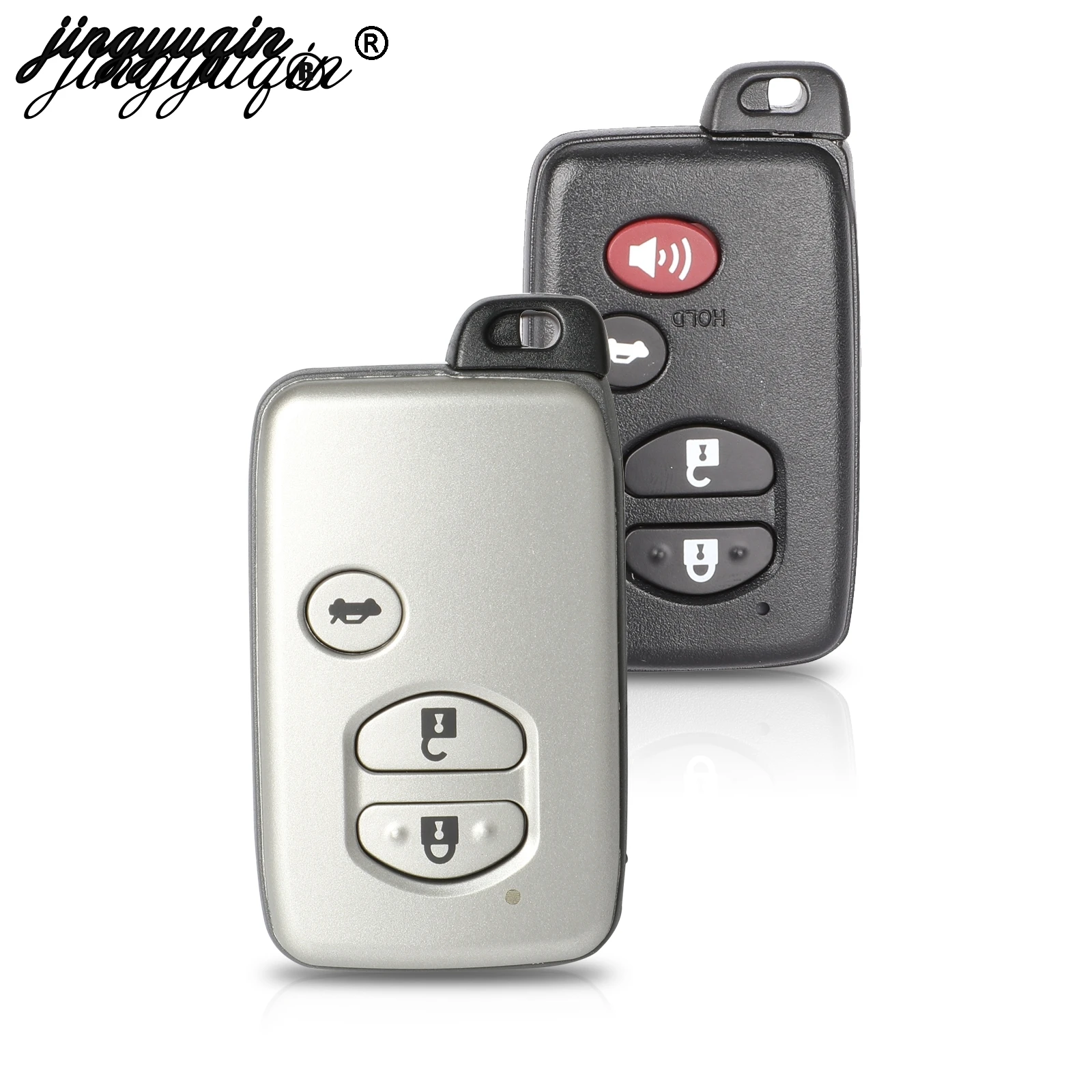 Чехол для ключа jingyuqin 3/4 TOYOTA AURION AVALON LANDCRUISER CAMRY HIGHLANDER RAV4|Ключ от авто| |