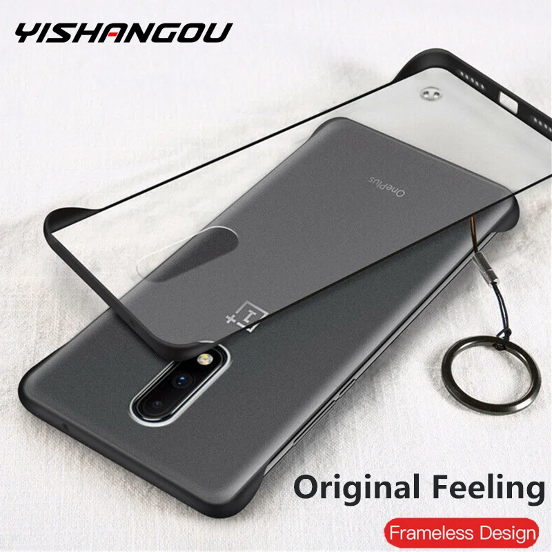 Frameless Case For Oneplus 7T Pro 7 Pro 6T Case Ultra-thin Matte PC Shockproof Back Cover For One plus 7 Oneplus 7Pro 7 Pro Case