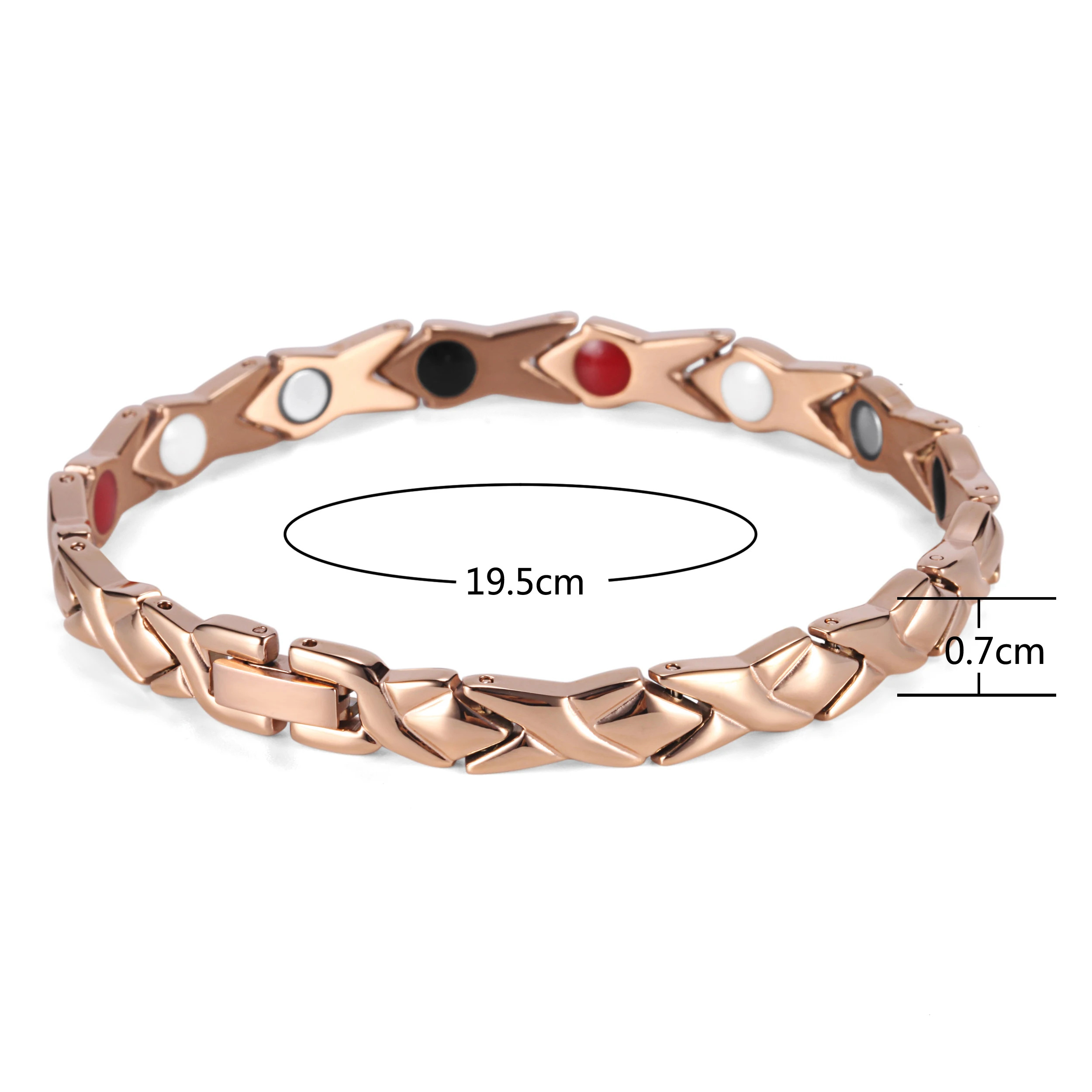 4 в 1 Женский магнитный браслет из нержавеющей стали | Украшения и аксессуары