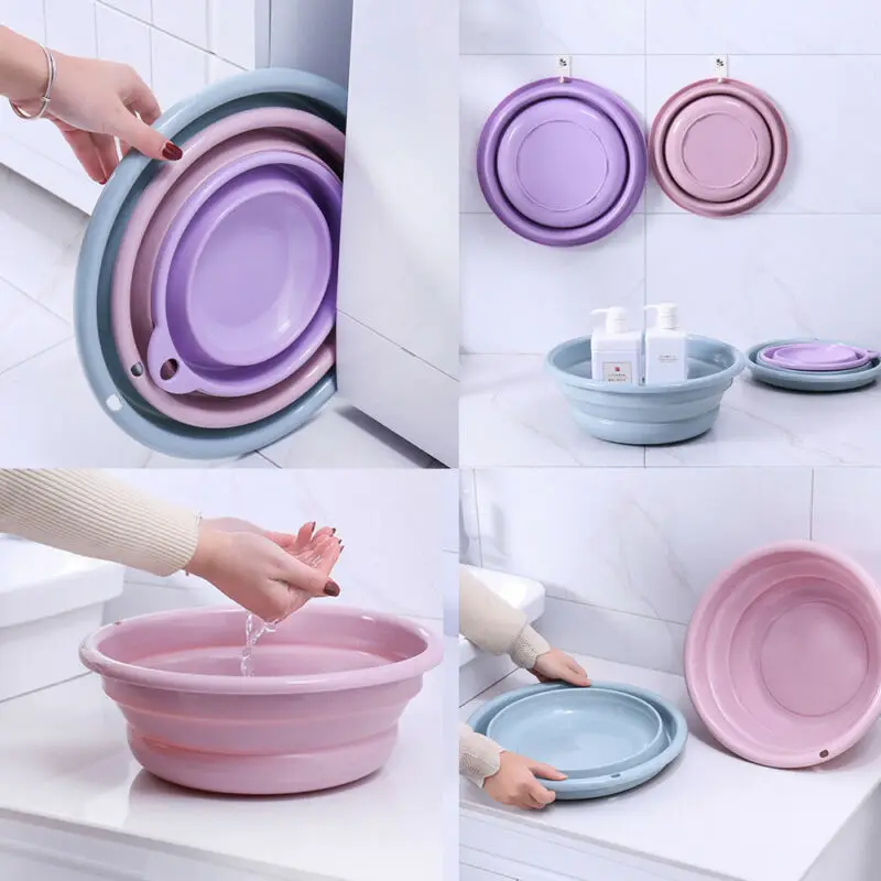 Портативное складное ведро для умывальника кемпинга | Дом и сад