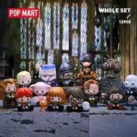pop mart whole set 12pcs harry potter wizarding world animal series mystery box dc collectible cute blind box kawaii toy figures