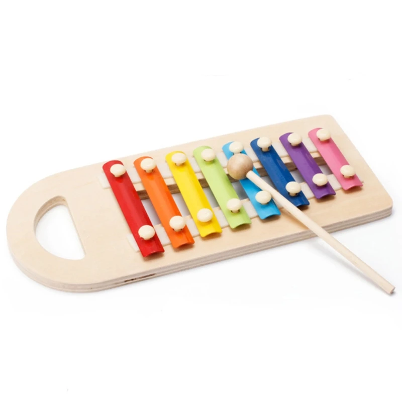 

Baby Wooden Music Knocking Table Xylophone Noise Maker Early Educational Toy