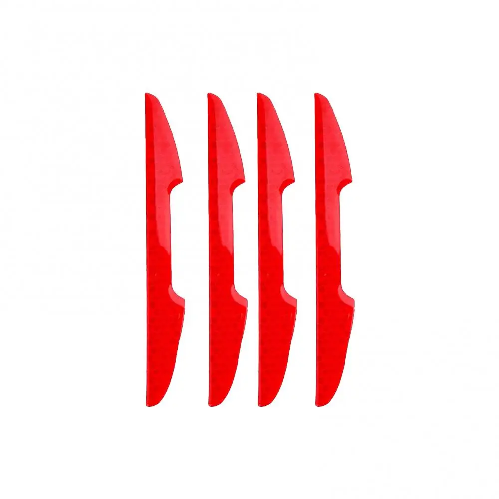 4 шт. светоотражающие наклейки на двери автомобиля