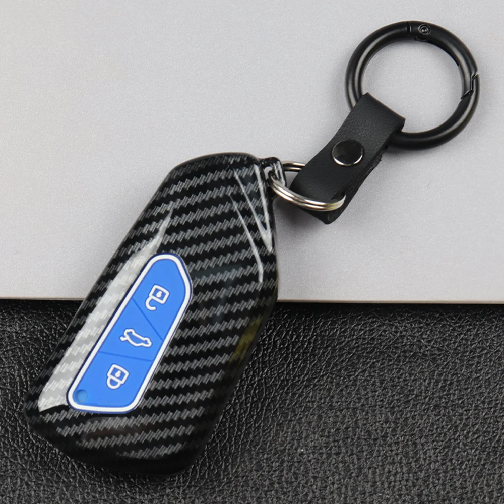 Чехол для автомобильного ключа VW Volkswagen Golf 8 MK8 ID.3 ID.4 Skoda Octavia A8 Seat Leon MK4 Cupra Formentor Tarraco