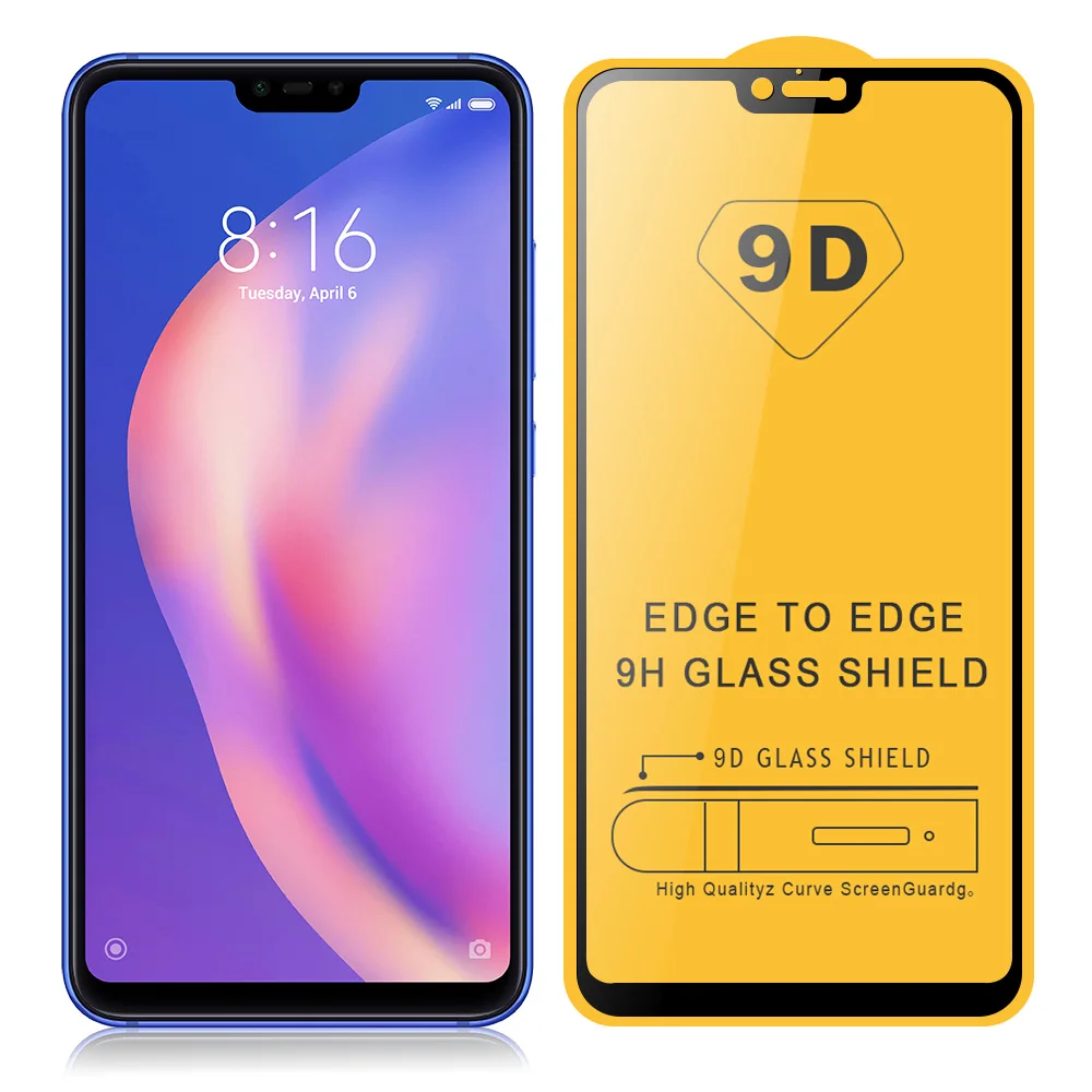 9D Защитное стекло для Xiaomi Mi 8 Lite 9H полноэкранное закаленное SE Mi8 Pro защита экрана