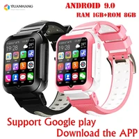 smart gps wifi location trace student kids android 9 0 google play bluetooth remote camera smartwatch 4g sim card phone watch