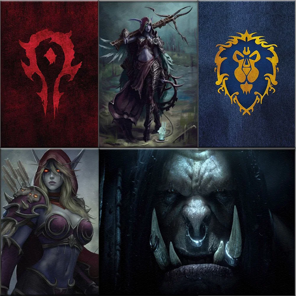 

World Of Warcraft Hero 5d Diamond Painting Cross Stitch Kit Pattern Windrunner Wall Sticker Mosaic Diamond Embroidery Hobby Gift