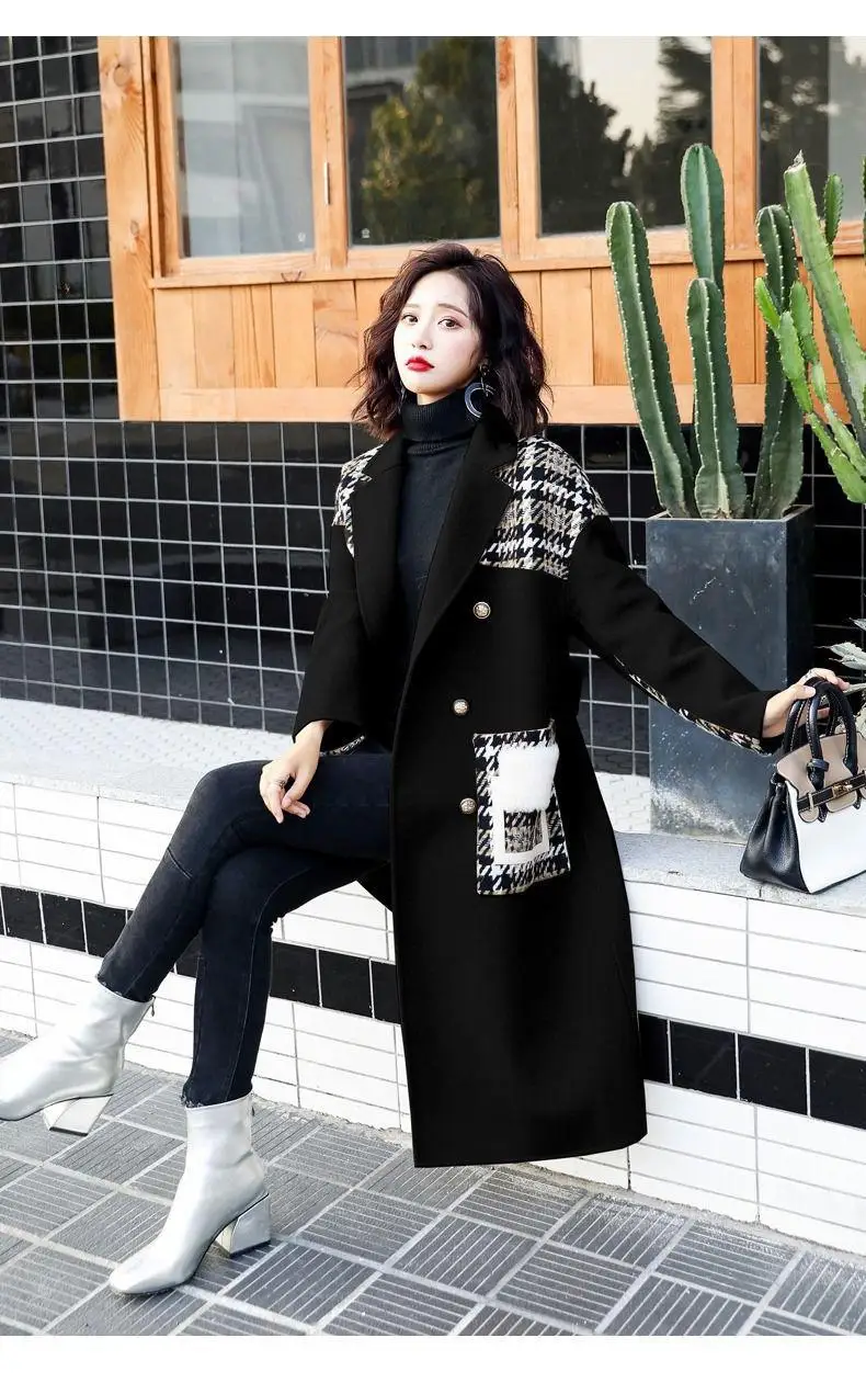 Hebaoli Новая Модная элегантная индивидуальная Удобная Длинная зимняя ветровка для