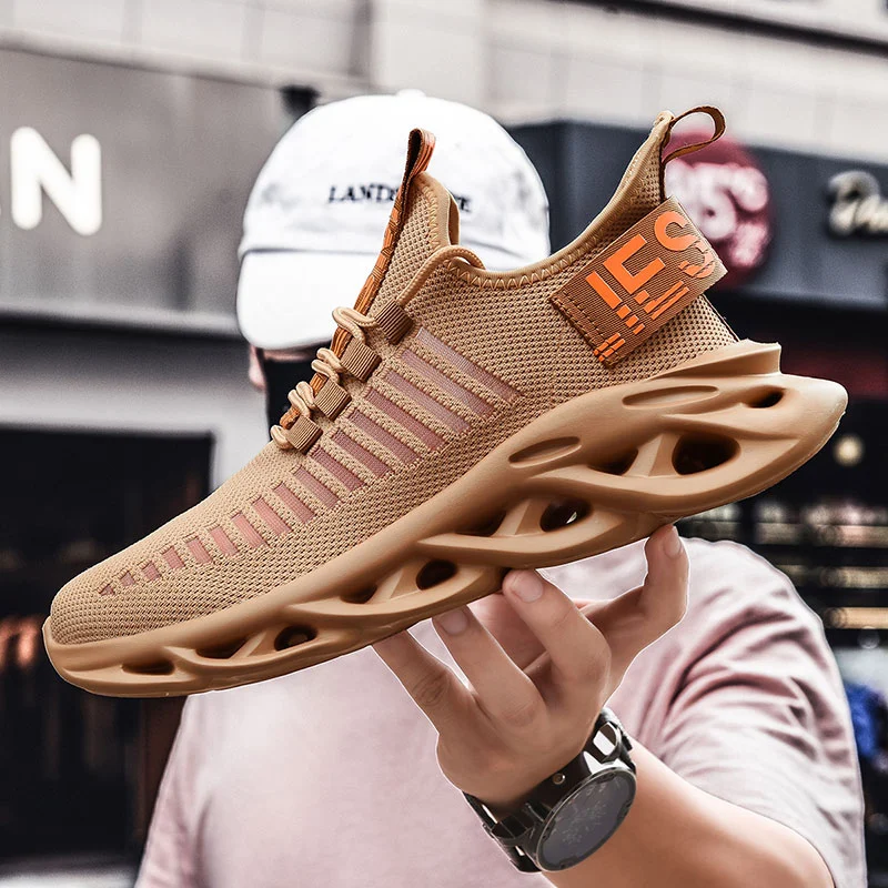 

Men's Sneakers Casual Spring Shoes Vulcanize Breathable No-slip Male Lace Up Lightweight Man Footwear White Sports Shoe For Men