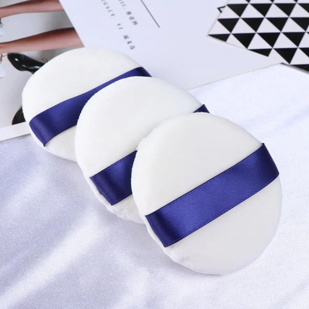 1 шт. 7 5/8 5 см круглая губка Портативный рассыпчатая пудра косметический уход за