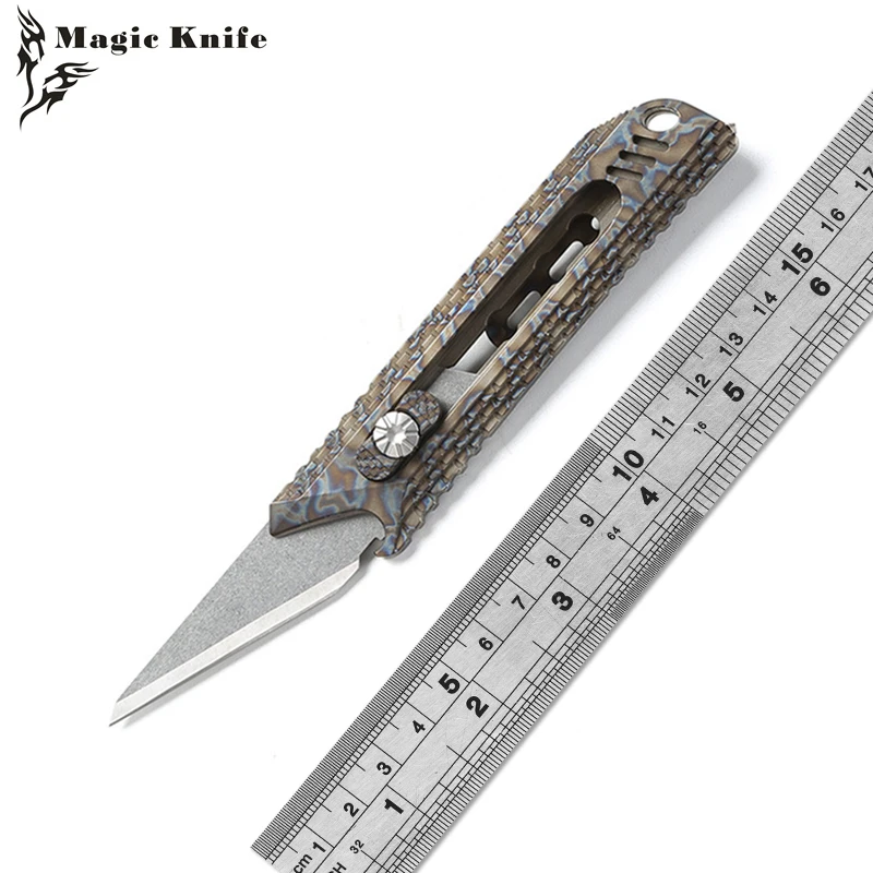 Нож для резки бумаги MAGIC MG оригинальный резец из нержавеющей стали с титановой