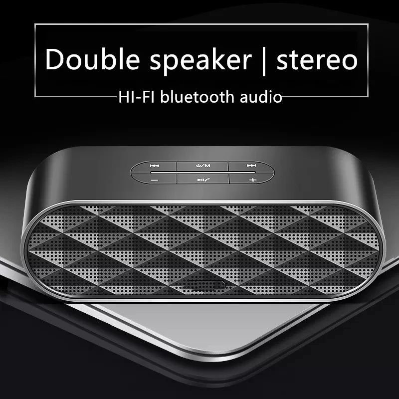 Bluetooth динамик высокой мощности беспроводной маленький звук двойной компьютер