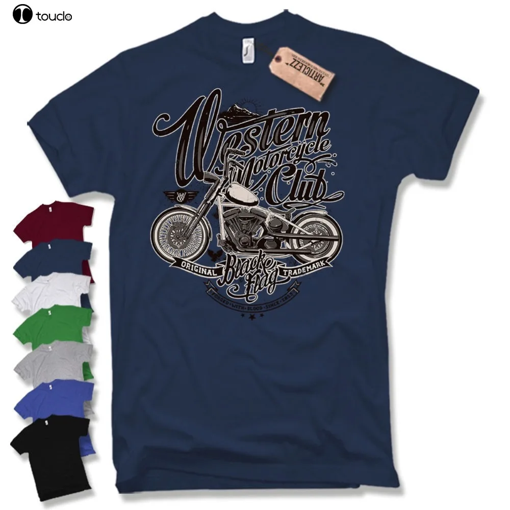 Мотоциклетная футболка Oldschool Motorrad Biker Chopper Bobber Skull Gift Club 2019 модная одежда с круглым