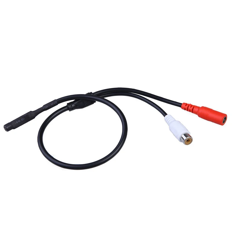 

Mic Audio Mini Hidden Microphone Wire for CCTV Security Surveillance Camera DVR