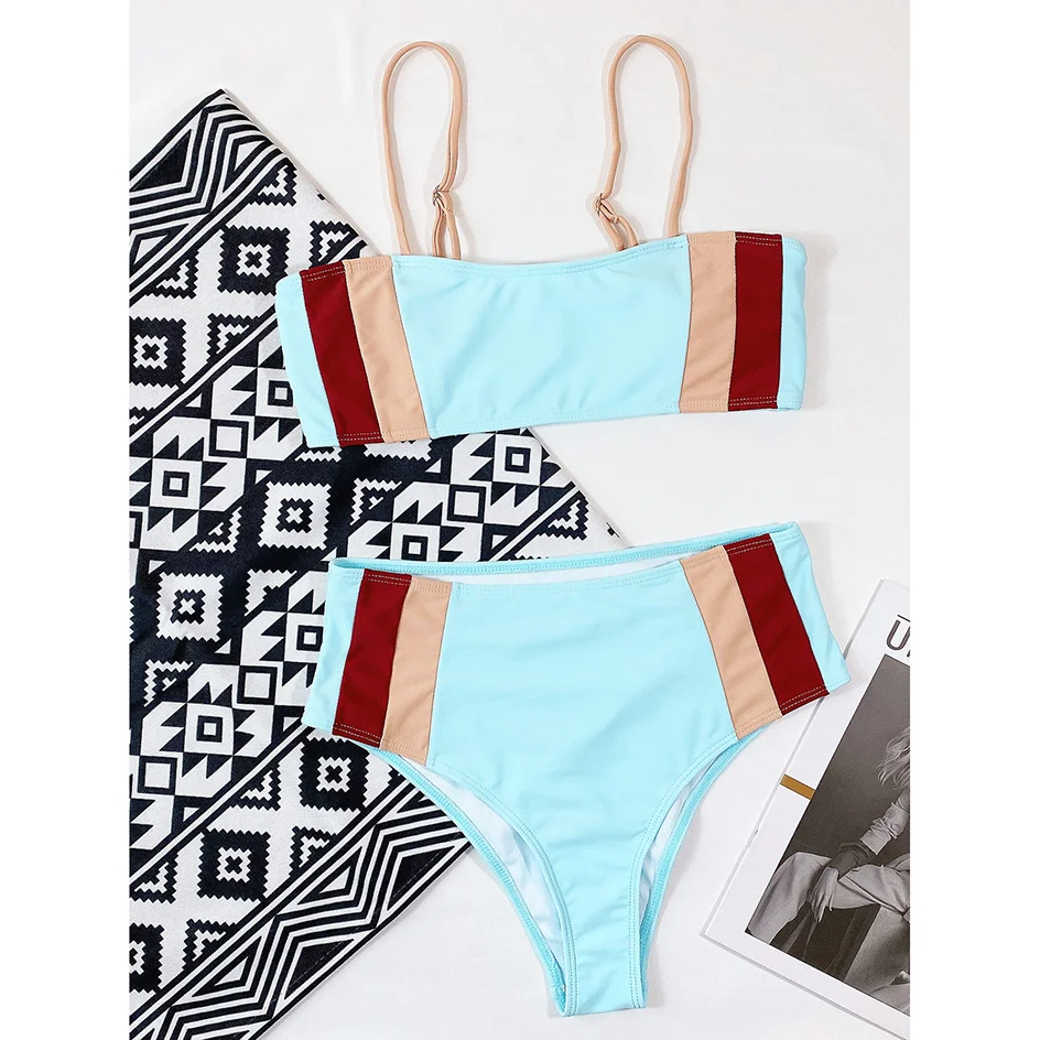 

bikinis 2021 female swimsuit new ladies'swimsuit with high waist bikinis define girl swimsuit Summer beach wear