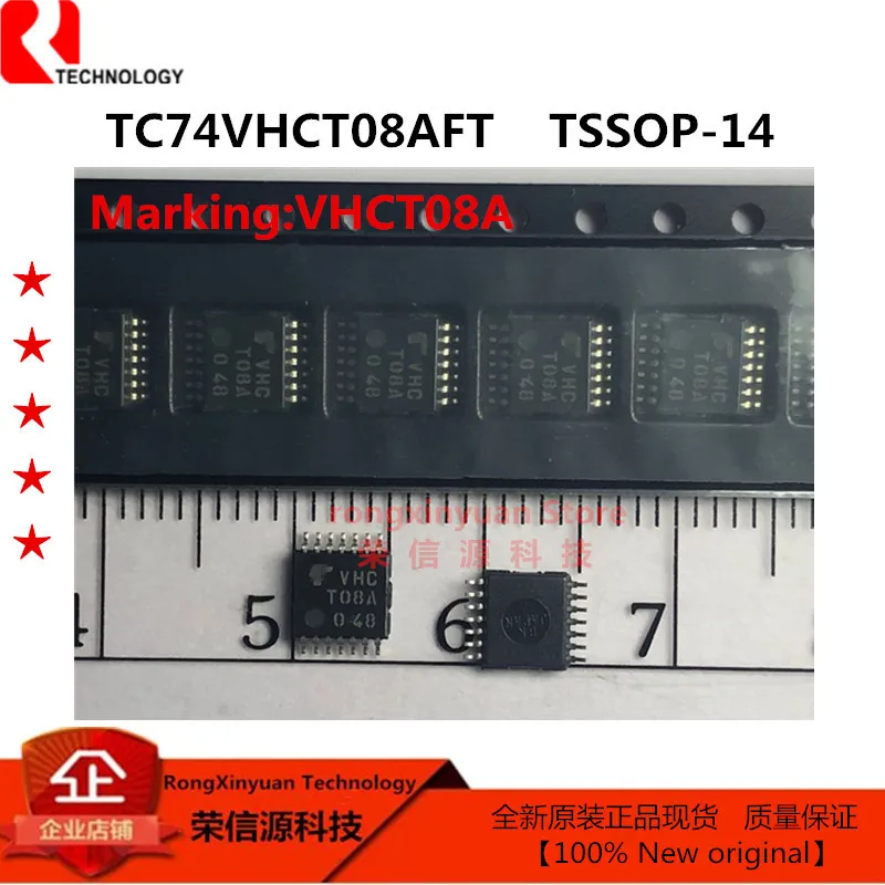 Фото 20 шт./лот TC74VHCT08AFT VHCT08A TSSOP 14 74VHCT08A TC74VHCT08A TC74VHCT08 74VHCT08 QUAD 2 вход и затвор 100% Новый