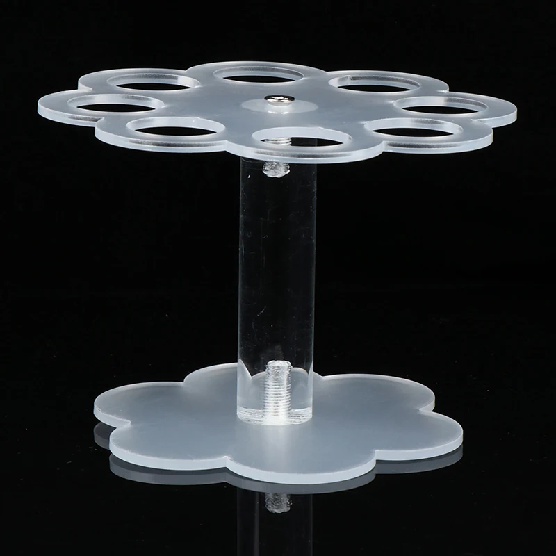 Подставка-держатель для кухни акриловая 8 отверстий многоразовая сделай сам