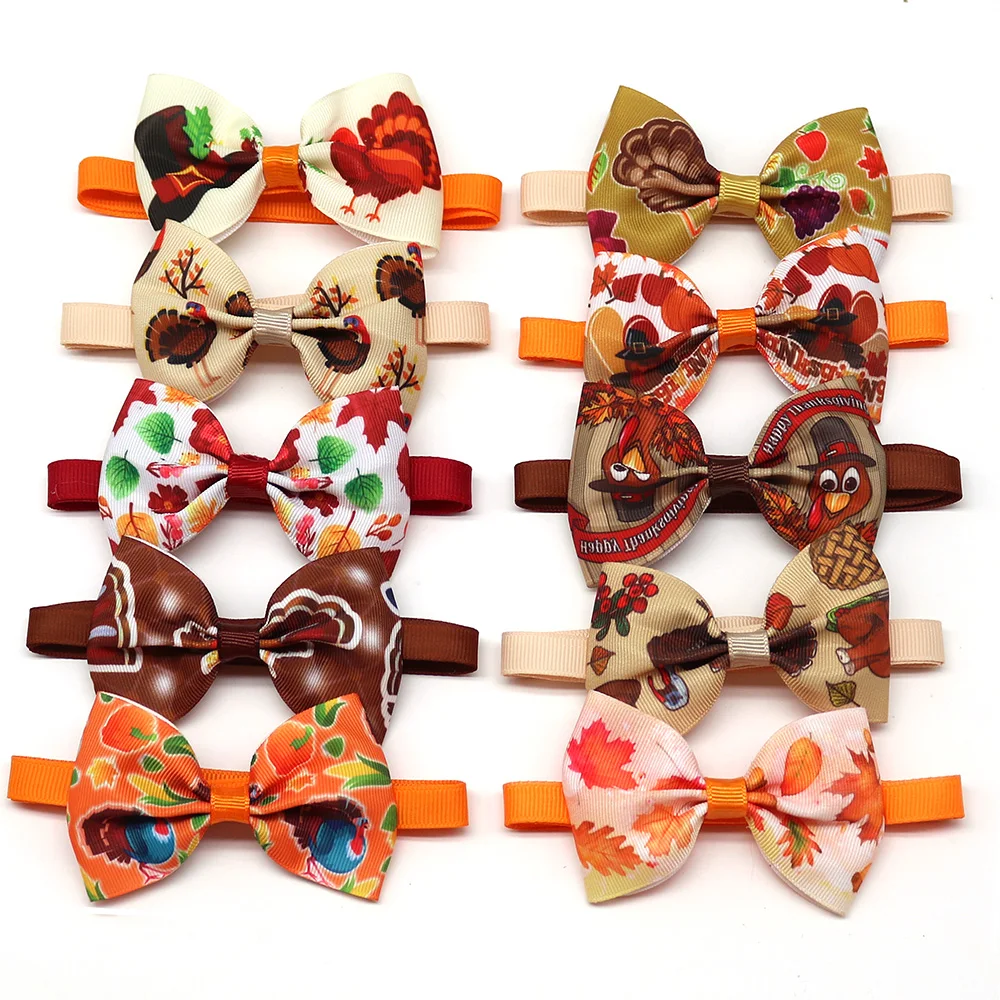 50/100 шт. осень домашних животных маленькая собака галстук бабочка для кота