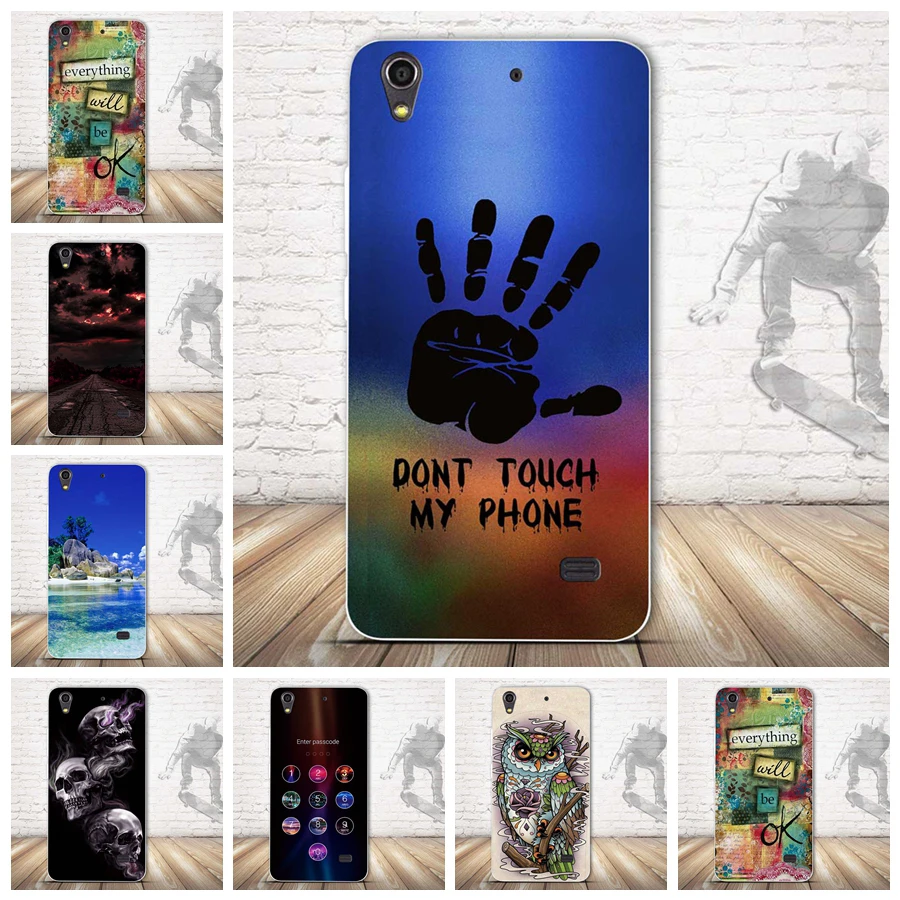 Мягкий силиконовый чехол из ТПУ для huawei Honor 4 Play G620s, чехол для телефона s, чехол для huawei Ascend G620S, чехол с принтом