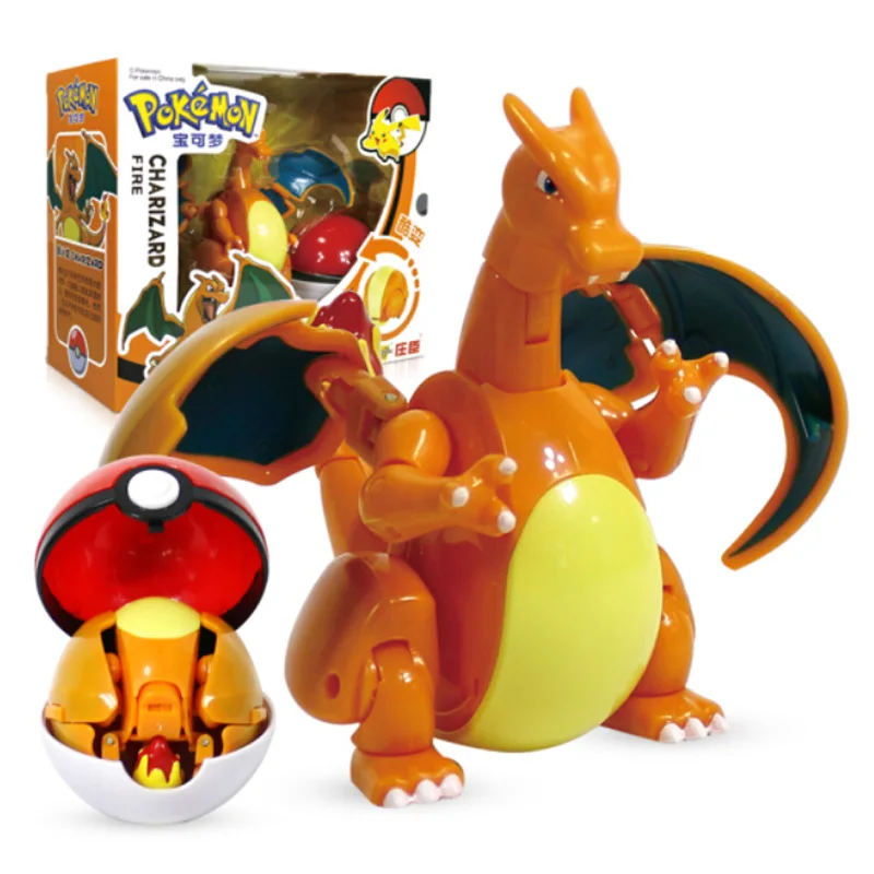 TAKARA TOMY Покемон эльф мяч вариант игрушка модель шаризар карманные монстры фигурка