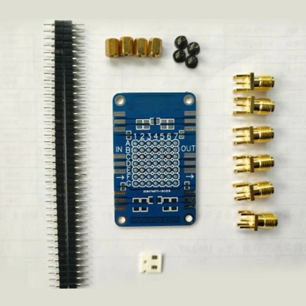 NanoVNA Testboard Kit демонстрационная плата пластина Векторный анализатор сети
