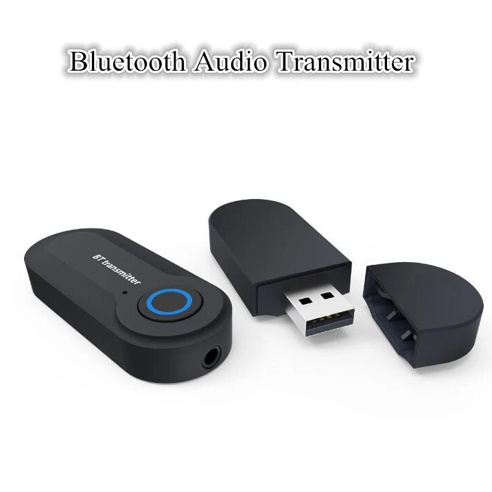 Мини 3 5 мм AUX Стерео Bluetooth 4 0 передатчик аудио USB музыкальный адаптер для ТВ