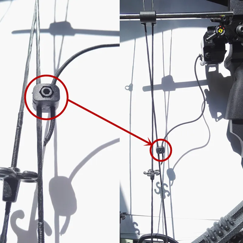 Зажим для стрельбы из лука 2 шт. Пряжка с пряжкой зажим упора аксессуары