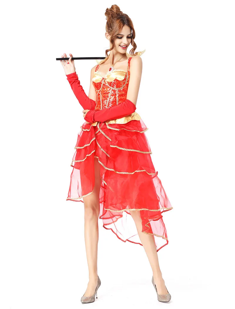 Костюм вампира для взрослых на Хэллоуин пар невесты женское причудливое платье с