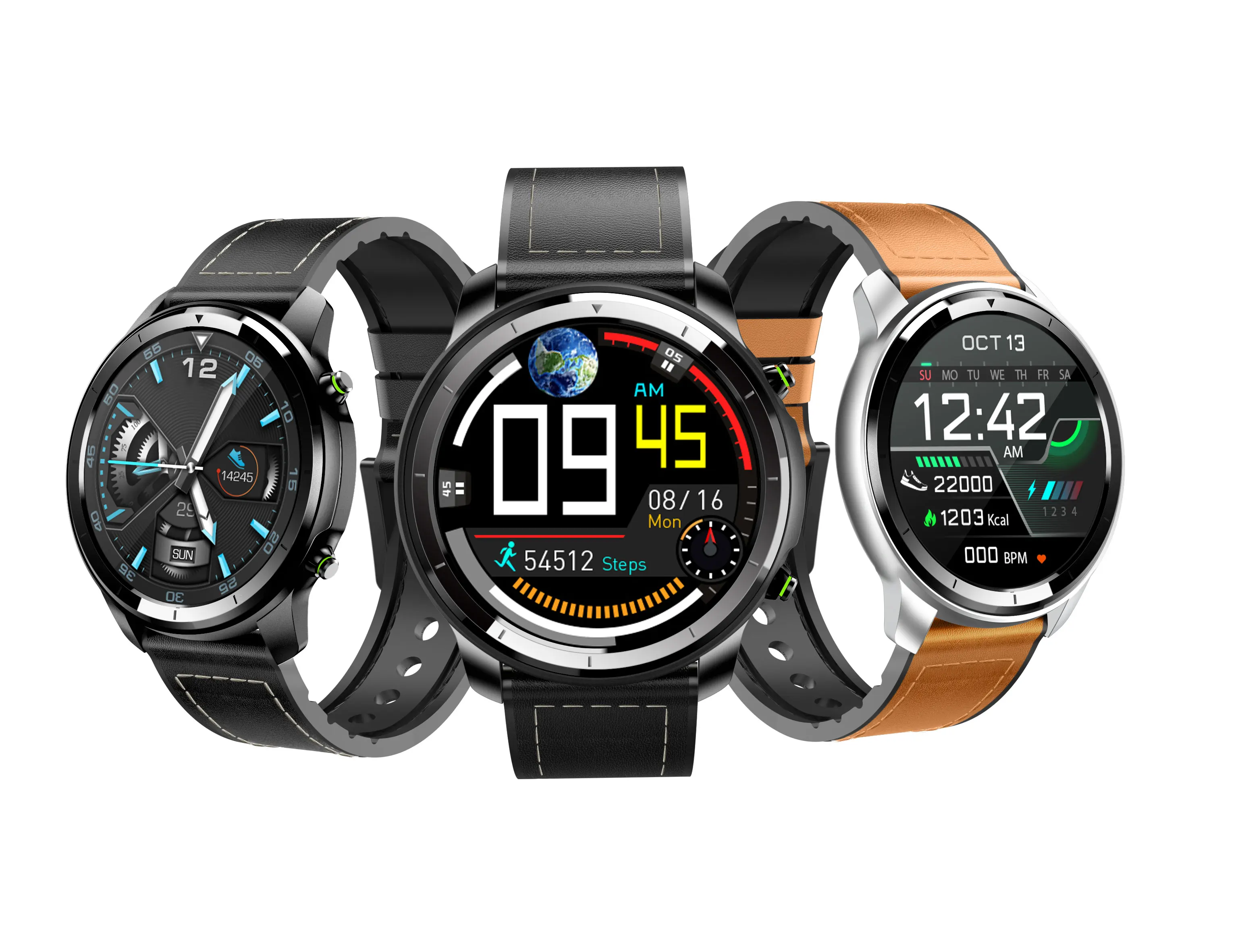 H15 Смарт часы для мужчин 1 3 Full Touch 360*360 HD экран измерение крови кислородом фитнес
