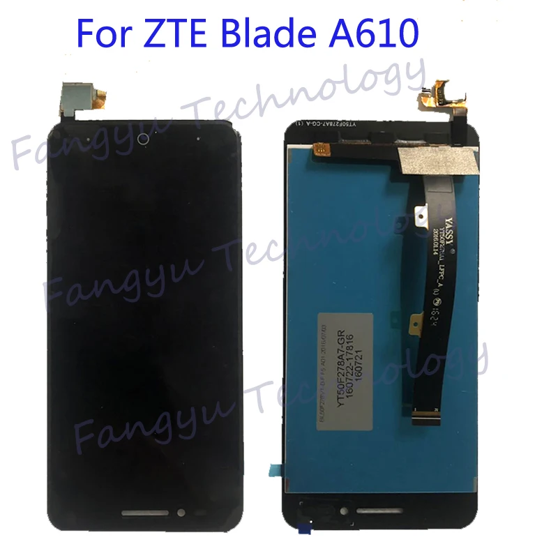 Оригинальный ЖК дисплей для zte Blade A610 сенсорный экран дигитайзер замена A610C 5