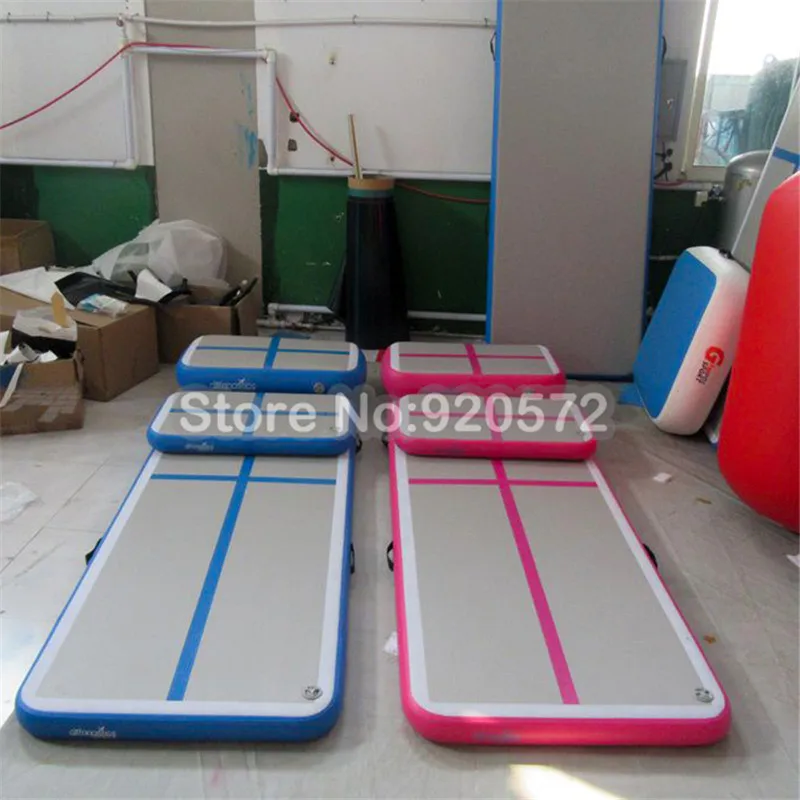 Бесплатная доставка 4*1 м хорошее качество надувной гимнастический воздушный