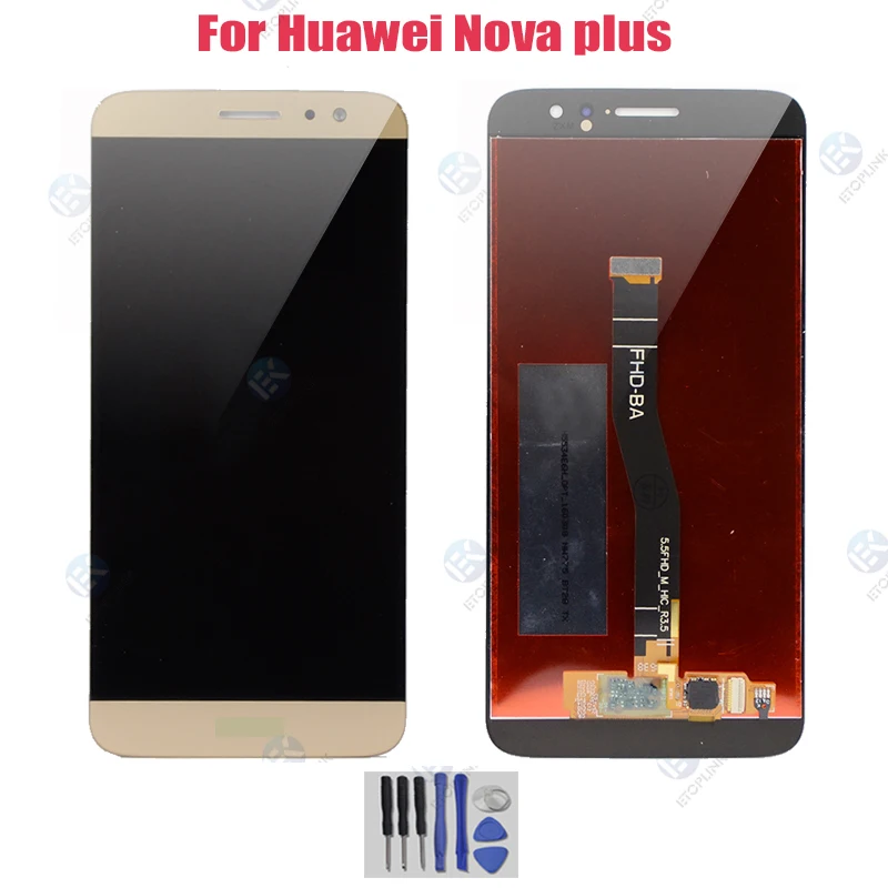 Полный экран для Huawei Nova Plus LCD сенсорный дисплей панель в сборе стеклянный 5 дюймов