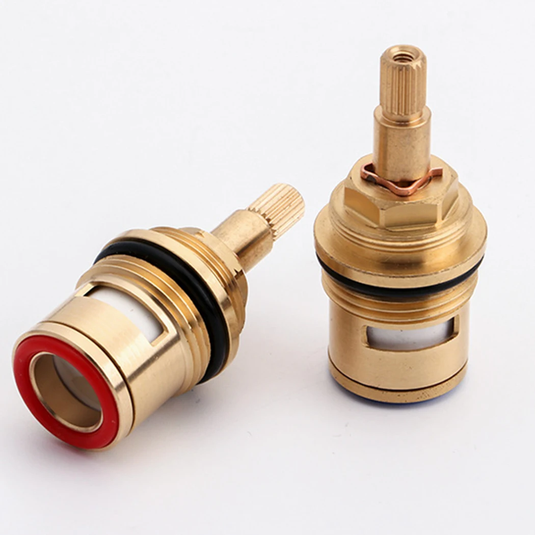

Bathtub Faucet 3/4" Ceramic Valve Replacement Filter Quarter Turn Mixer Valve Core Copper Valve Core PPR Water Pipe Fittings