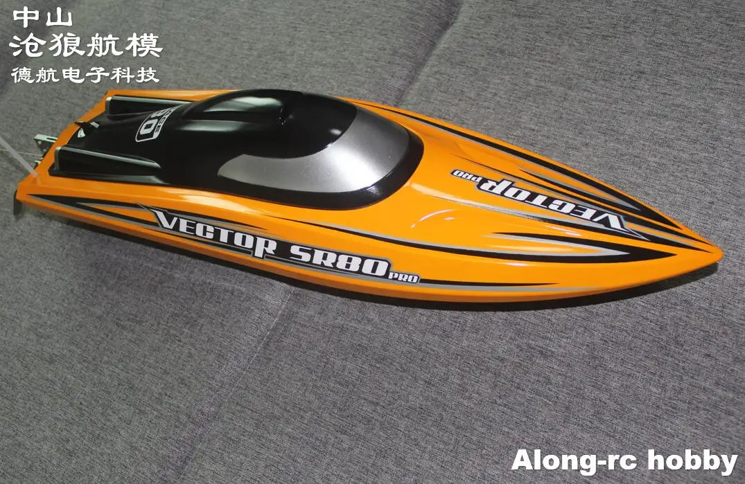 

Vector SR80 Pro 44mph Super High RC Remote Control Speed Boat Auto Roll Back Function Metal Hardwares 798-4P PNP or ARTR or RTR