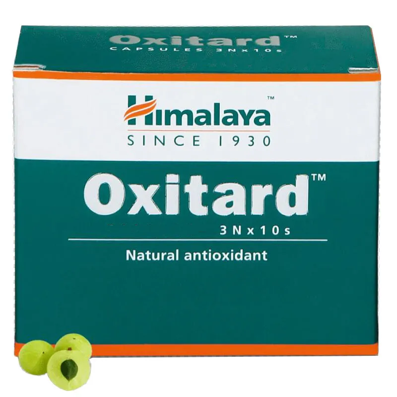 

Himalaya Oxitard Gastroprotective,Immunomodulatory ,Antioxidant 1 box=30p Ayurvedic Herbs Herbal Natural Ayurveda