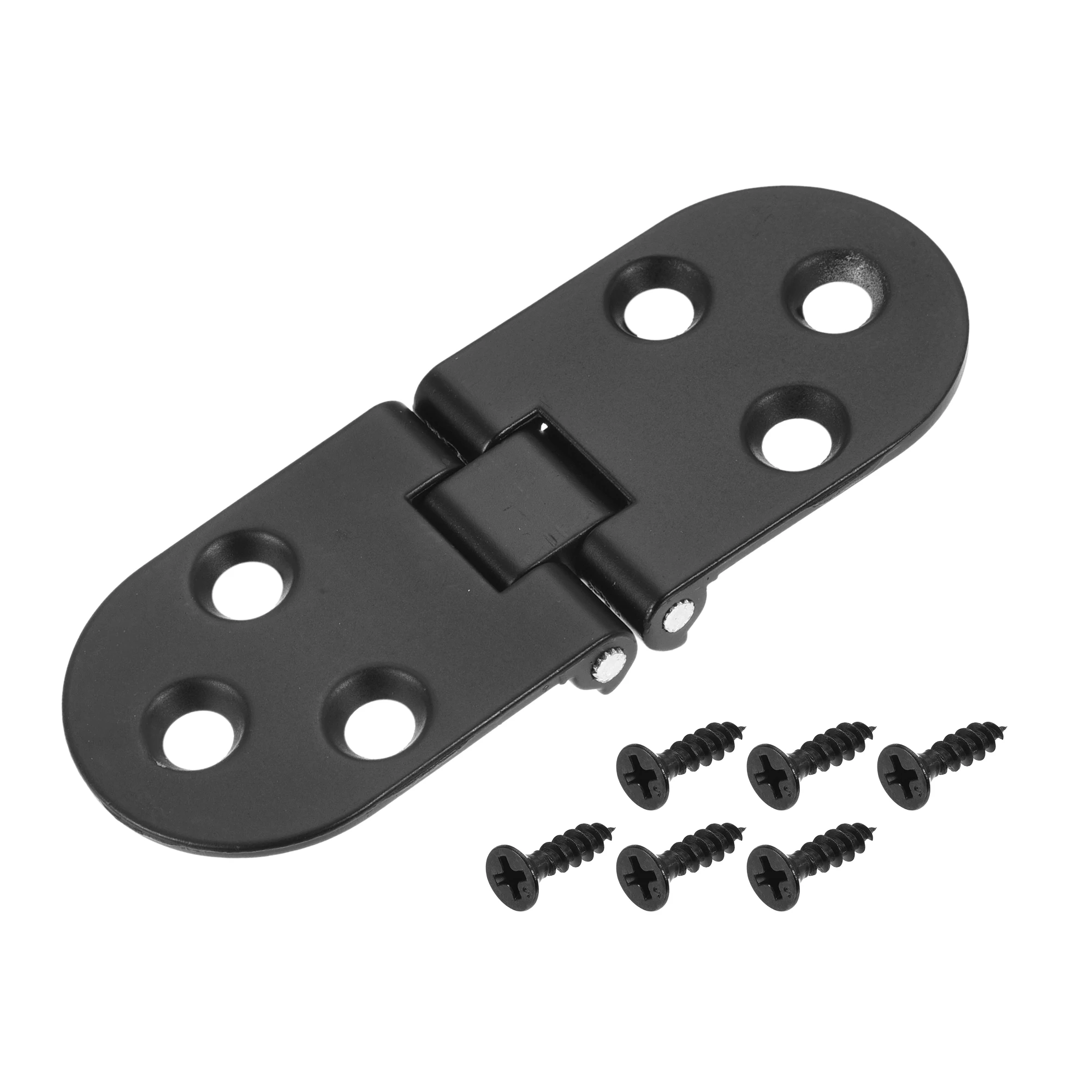 

Uxcell 3.15x1.18inch Flip Hinges 180 Degree for Sewing Machine Folding Table with Screws Zinc Alloy Black 4 Pcs